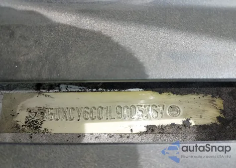 2020 BMW X6 xDrive40I from USA, damaged, VIN 5UXCY6C01L9C05767